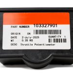 DJCXYSM MCOR Throttle Potentiometer Chrome Automotive-0