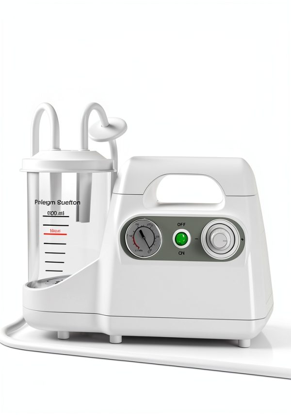 Saranna Portable Veterinary Suction Machine 1000mL for Home Care 110V-4