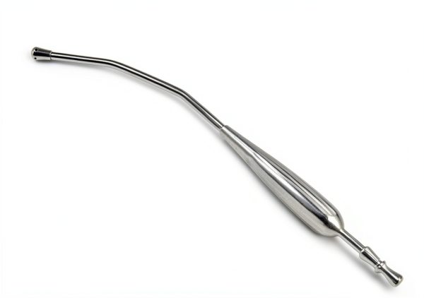 Suction Tube Stainless Steel Medical Instrument 27 Cm Long with-2