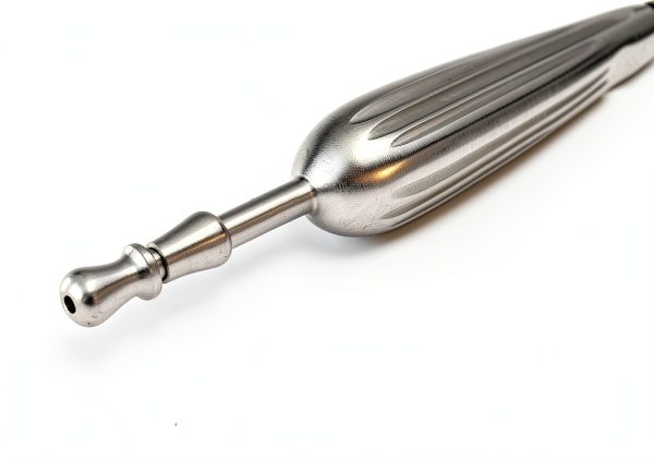 Suction Tube Stainless Steel Medical Instrument 27 Cm Long with-4