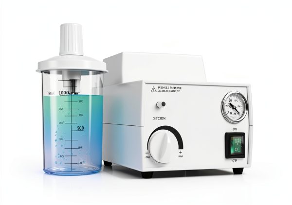 1000ML Portable Veterinary Suction Machine, 110V Electric Quiet Vacuum-3