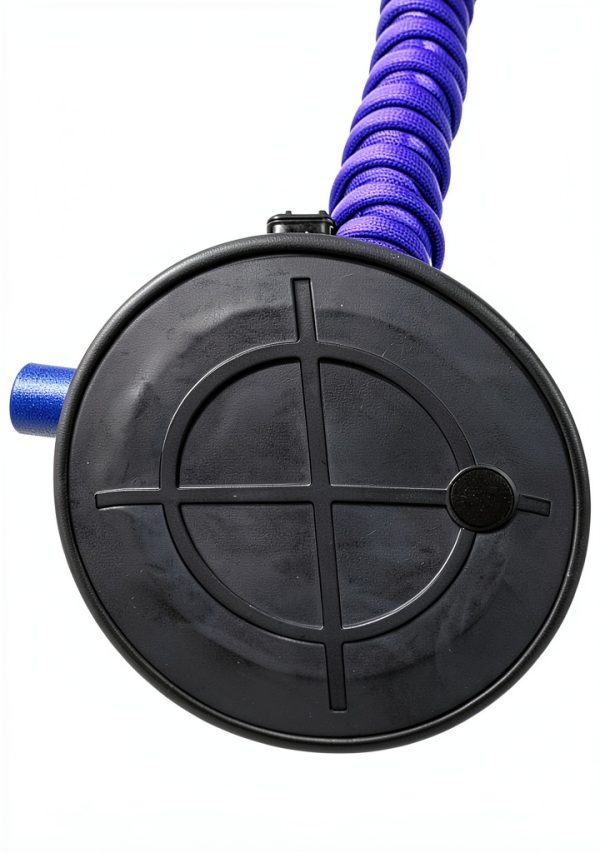 4.5 Inch Rubber Vacuum Suction Cup with Polycarbonate Accessory Mount (4.5" Suction Cup with M6 Female Thread)-2