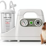 Saranna Portable Veterinary Suction Machine 1000mL for Home Care 110V-0