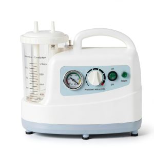 110V Portable Veterinary Suction Machine Unit Low Noise Vacuum Pump Machine 1000ML-0