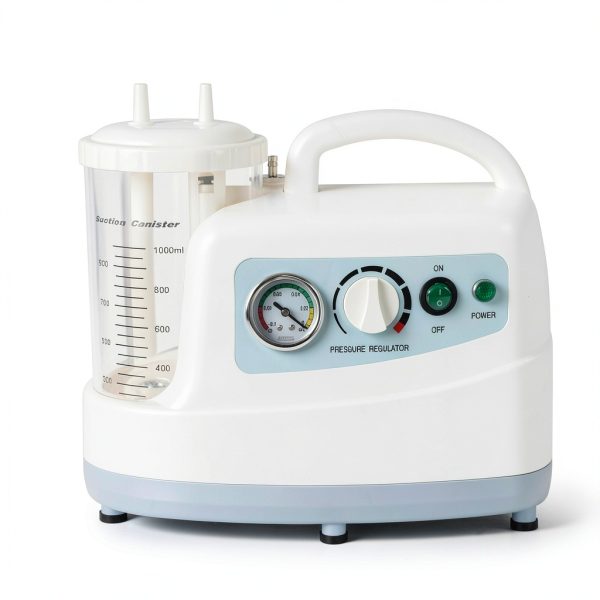 110V Portable Veterinary Suction Machine Unit Low Noise Vacuum Pump Machine 1000ML-0