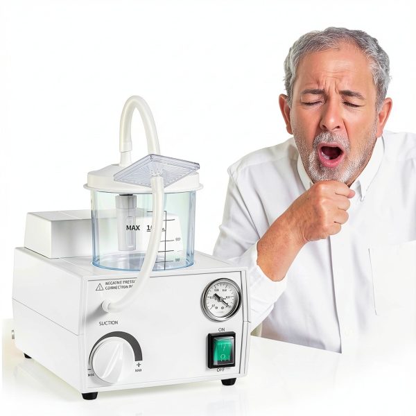 1000ML Portable Veterinary Suction Machine, 110V Electric Quiet Vacuum-7