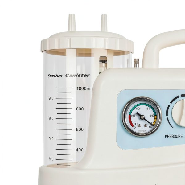 110V Portable Veterinary Suction Machine Unit Low Noise Vacuum Pump Machine 1000ML-1