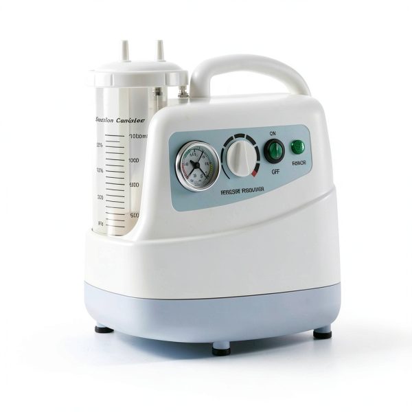 110V Portable Veterinary Suction Machine Unit Low Noise Vacuum Pump Machine 1000ML-3