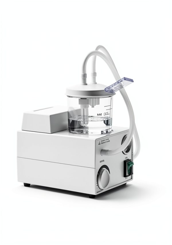 Electric Suction Machine, Portable Extractor with Adjustable Pressure for Home Care & Nursing Facilities-4