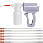 Handheld Manual Suction Pump with 10 Soft Tubes by Mena-US for Medical-0