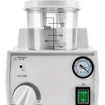 Portable Veterinary Suction Pump Machine for Home Use with 1000ml Capacity, AC 110V-0