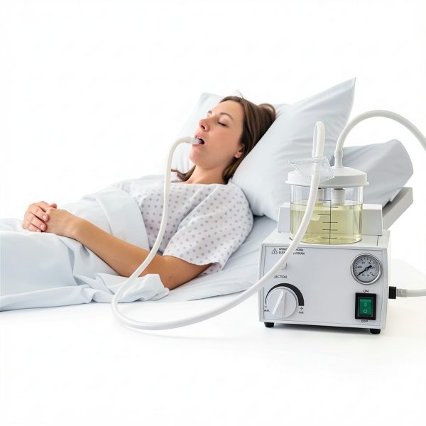 Electric Suction Machine, Portable Extractor with Adjustable Pressure for Home Care & Nursing Facilities-7