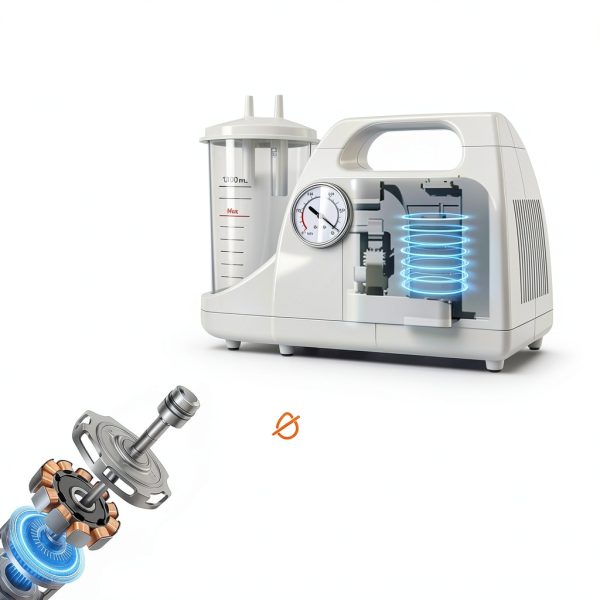 Portable Veterinary Suction Machine for Home Use with 1000ml Capacity-1