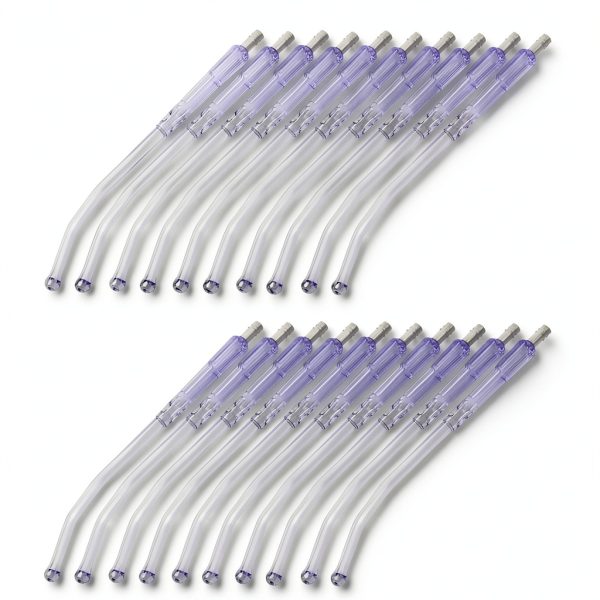 Sterile Bulb Tip Yankauer Handles - Bulk Pack of 20 by Mecore-0