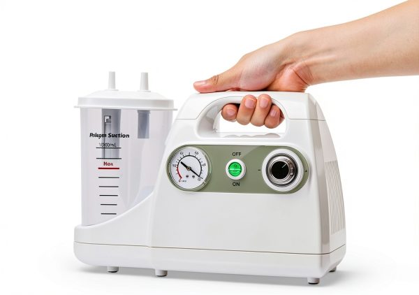 1000ML Portable Veterinary Suction Machine by Fuceter for Home Use,-3