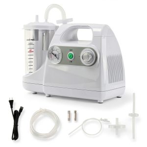 Veterinary Suction Machine, Protable Vacuum Suction Unit for Home Use 110V, 1000ML Electric Quiet Vacuum Pump Device-0