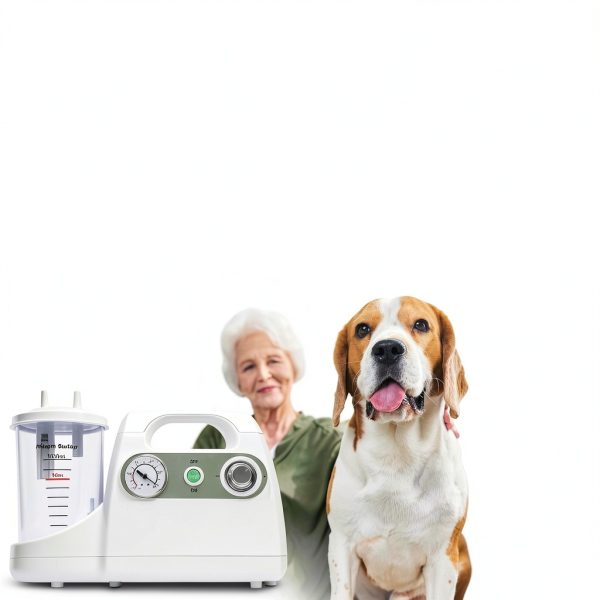 1000ML Portable Veterinary Suction Machine by Fuceter for Home Use,-5