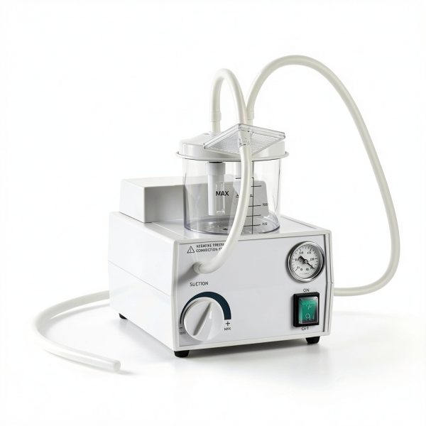 Electric Suction Machine, Portable Extractor with Adjustable Pressure for Home Care & Nursing Facilities-0