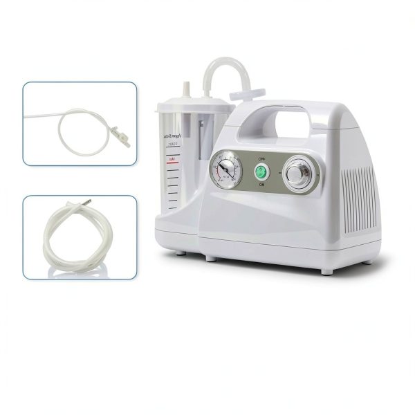Veterinary Suction Machine, Protable Vacuum Suction Unit for Home Use 110V, 1000ML Electric Quiet Vacuum Pump Device-5