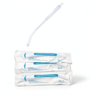 Sterile Bulb Tip Yankauers (Pack of 50) Handles - Bulk Yankauer Handle-0