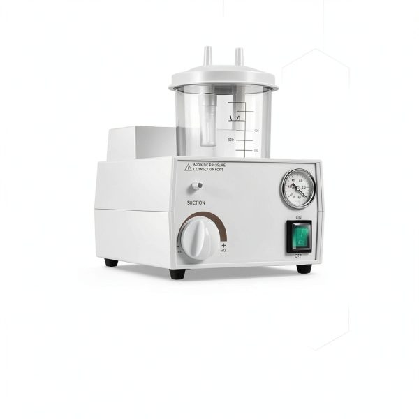 Electric Suction Machine, Portable Extractor with Adjustable Pressure for Home Care & Nursing Facilities-1