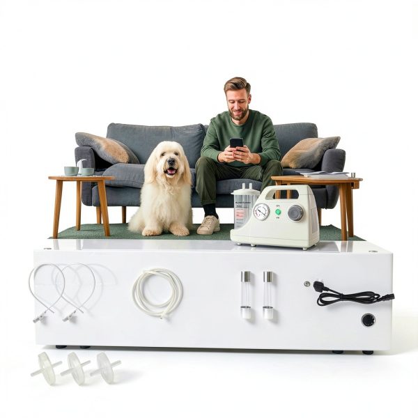Portable Veterinary Suction Machine for Home Use with 1000ml Capacity-6