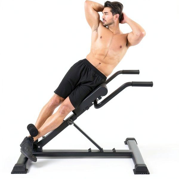ComMax Adjustable Roman Chair Back Extension Bench for Home Gym --5