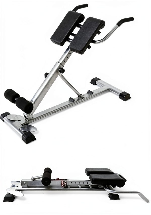 ComMax Adjustable Roman Chair Back Extension Bench for Home Gym --0